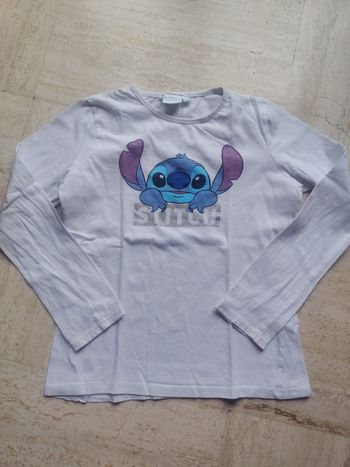 Tee-shirt manches longues stitch 