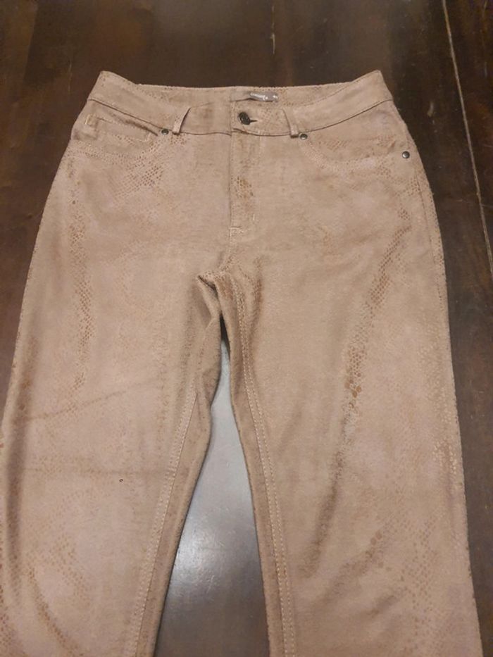 Pantalon Comme Ça marron  fr 40 - photo numéro 2