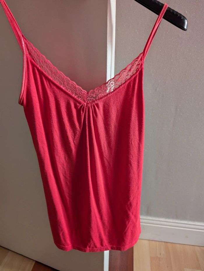 Débardeur rose/corail