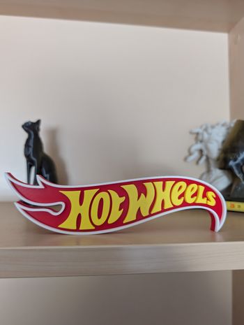 Enseigne hotwheels