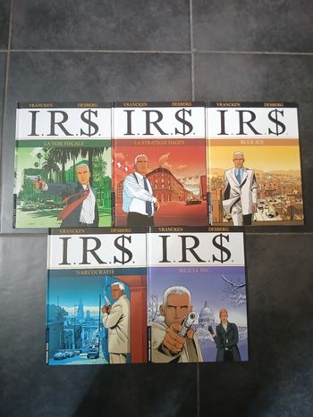 Lot de 5 bd irs 1 à 5