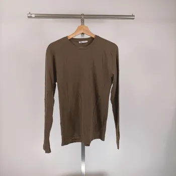 T-shirt manches longues Zara - Marron - Taille M A237