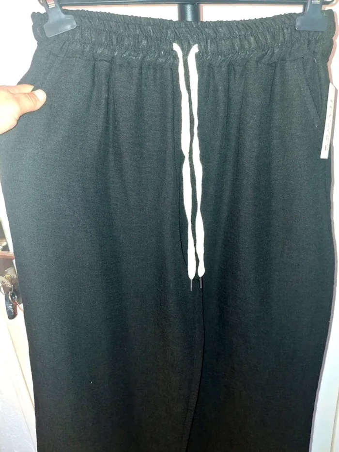Pantalon noir Palazzo - photo numéro 4