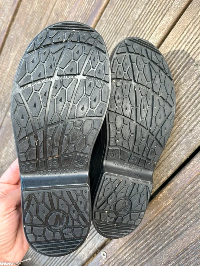 Chaussures de sécurité nord ways 39 noires - photo numéro 4
