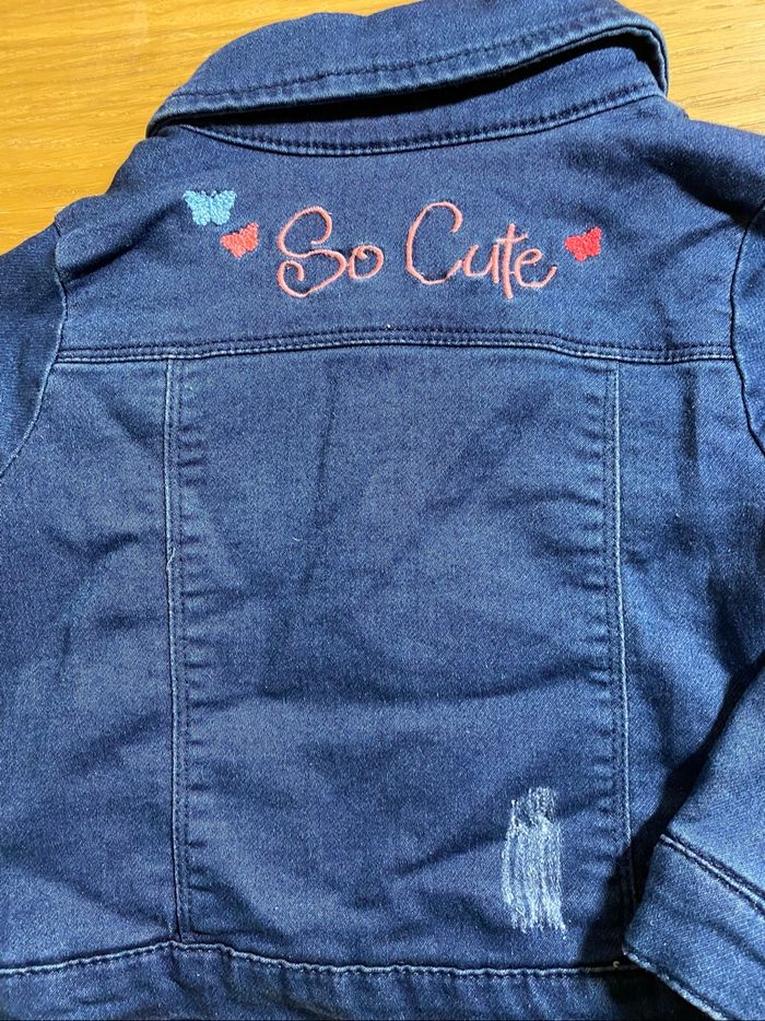 Orchestra Veste en jean polaire bleu Taille 2 ans - photo numéro 6