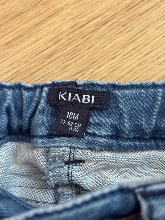 Short en jeans avec ceinture Kiabi - photo numéro 2