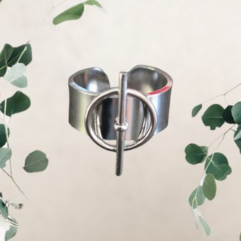 Bague neuvenen aciers inoxydables 🍀
