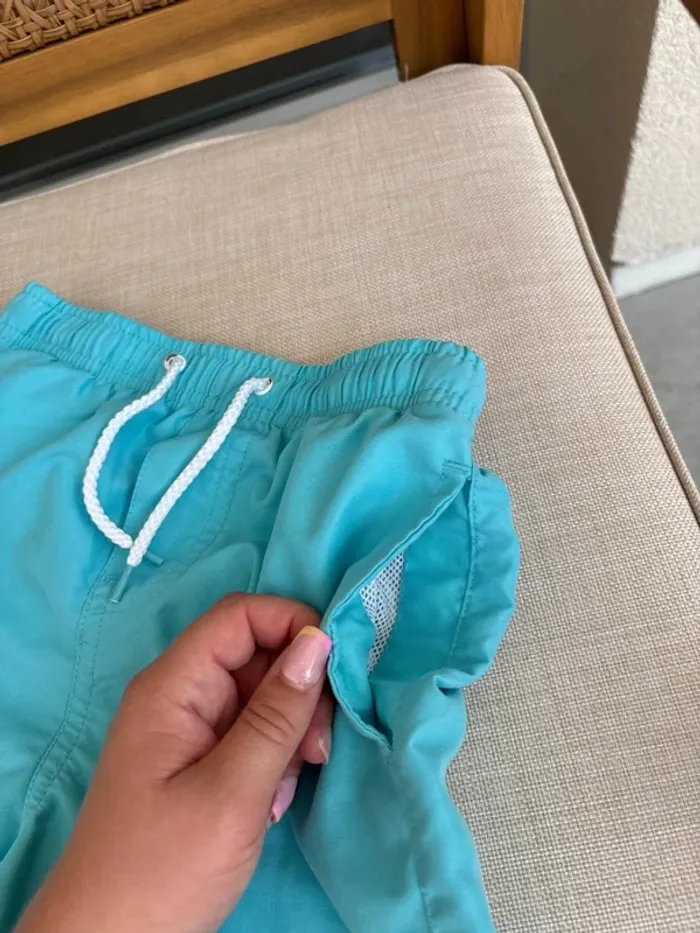 Short de bain bleu - photo numéro 2