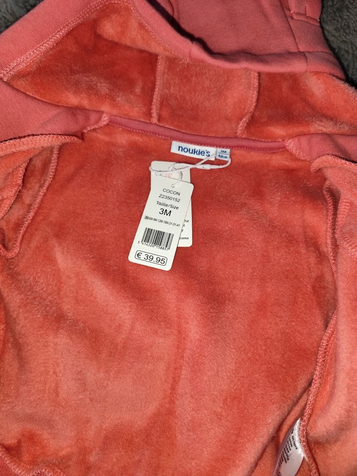 Lot 2 gilets fille neufs 3 mois noukie's - photo numéro 4