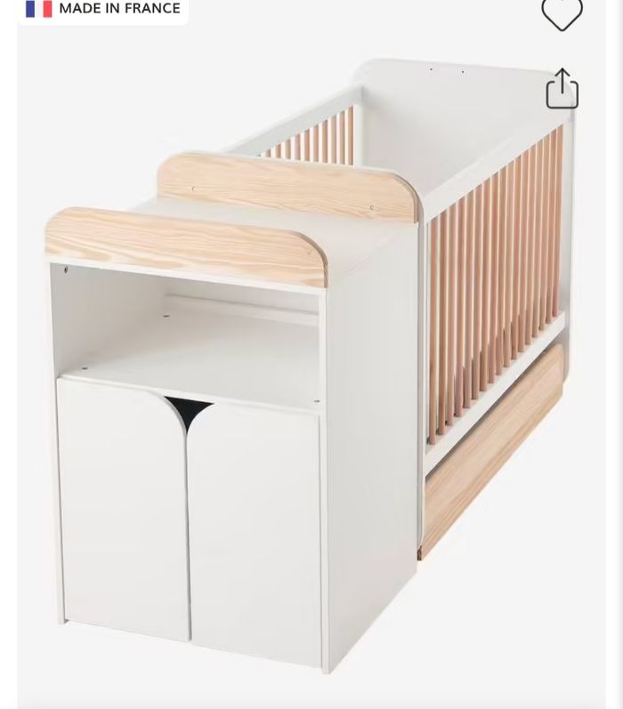 Lit bebe evolutif 2 en 1 Eclipse