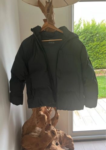 Doudoune  enfant verte Zara 11/12 ans