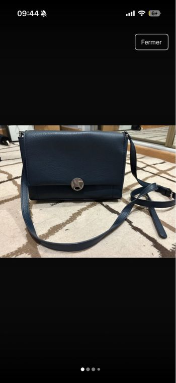 Sac bandoulière bleu 