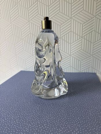 Pied de lampe cristal - Vintage 