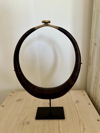 Collier papou traditionnel en Cuir