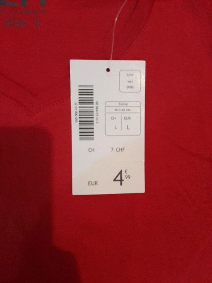 Tee shirt col V - photo numéro 3