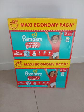 Couches pampers baby-dry Pants taille 5