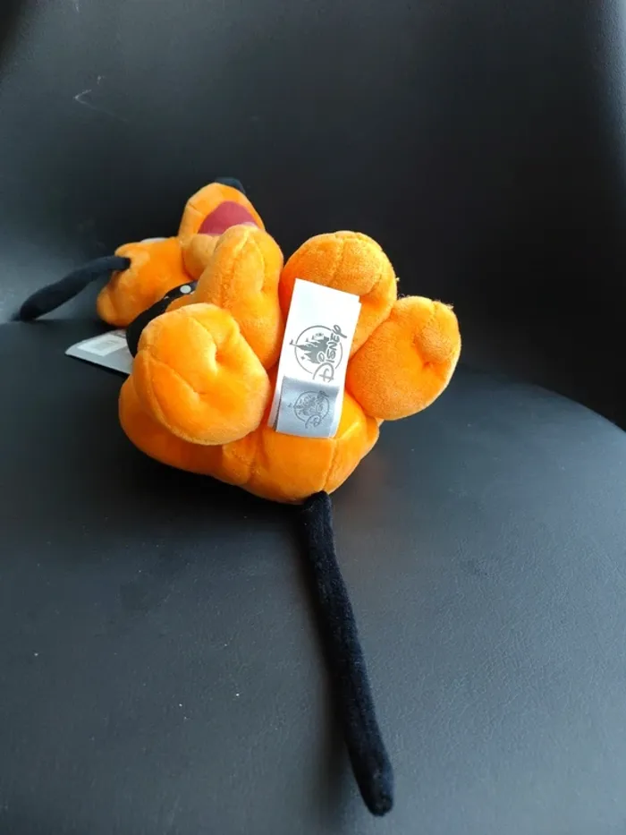 Peluche neuve Disney Parks Halloween Pluto peluche Animal chien Skeleton - photo numéro 4