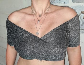 Top hyper court cache coeur T36-38-40