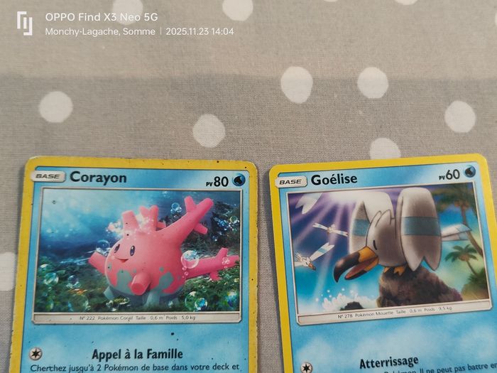Lot 2 Cartes Pokémon base 2017 - photo numéro 4