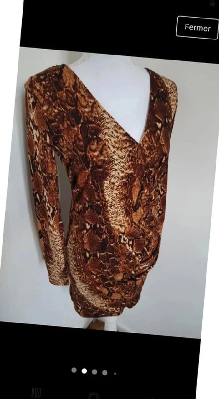 Robe python Mango neuve - photo numéro 2