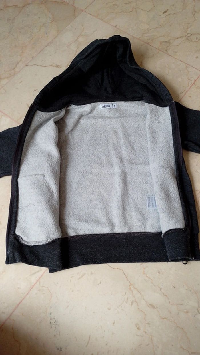 #manu_7896garcon5ans gilet zippé - photo numéro 2