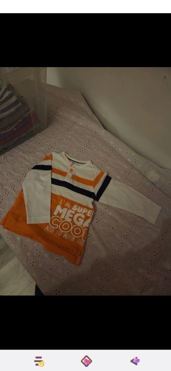 4 tee-shirts manche longue 6 mois