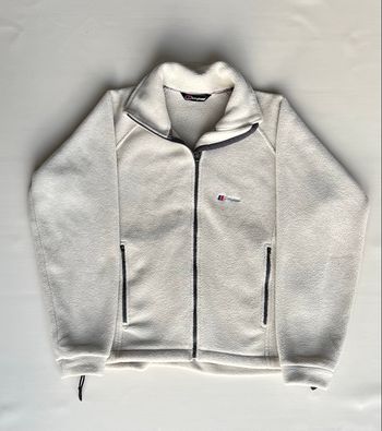 Polaire berghaus crème homme taille M