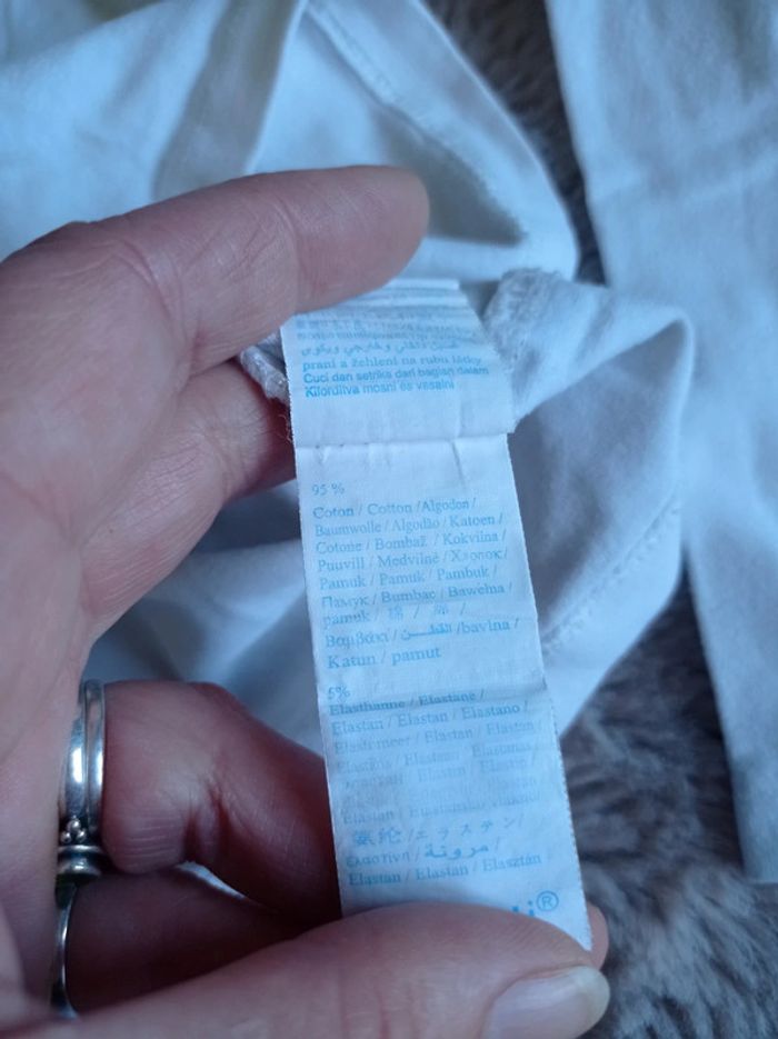 Sous-pull blanc 4 ans Okaïdi - photo numéro 4