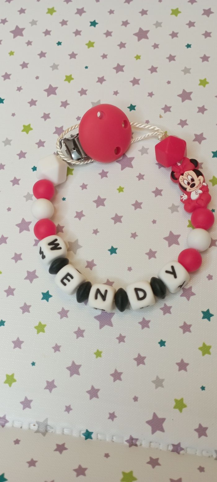 Attache tétine personnalisée - photo numéro 7