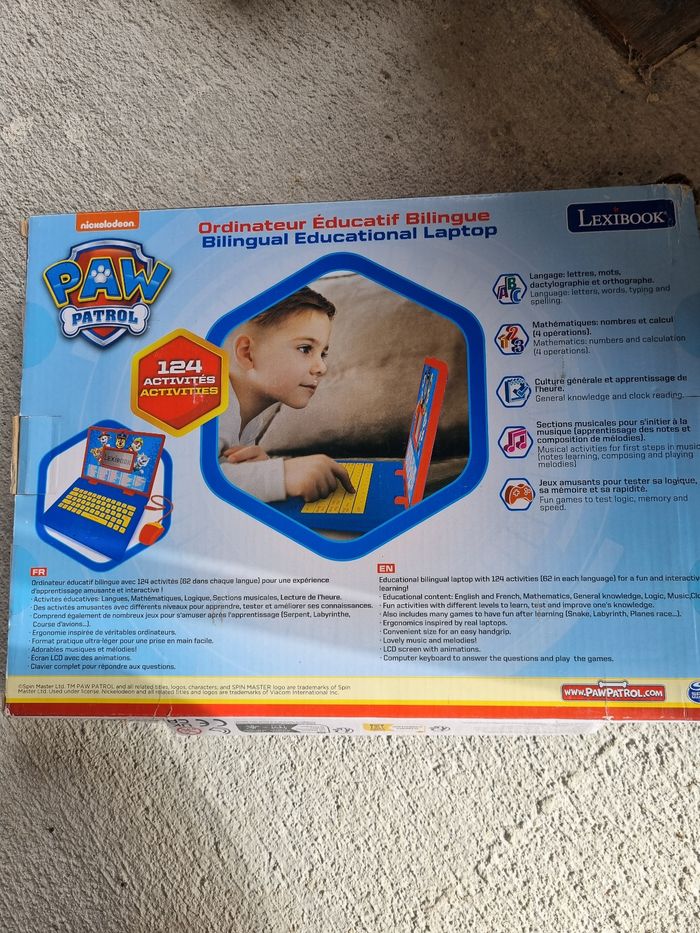 Ordinateur enfant Pat Patrouille - photo numéro 2