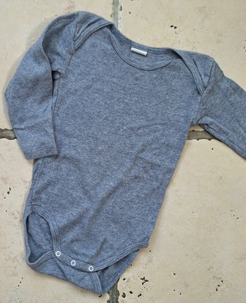 Body bleu chiné Absorba mixte - 2 ans