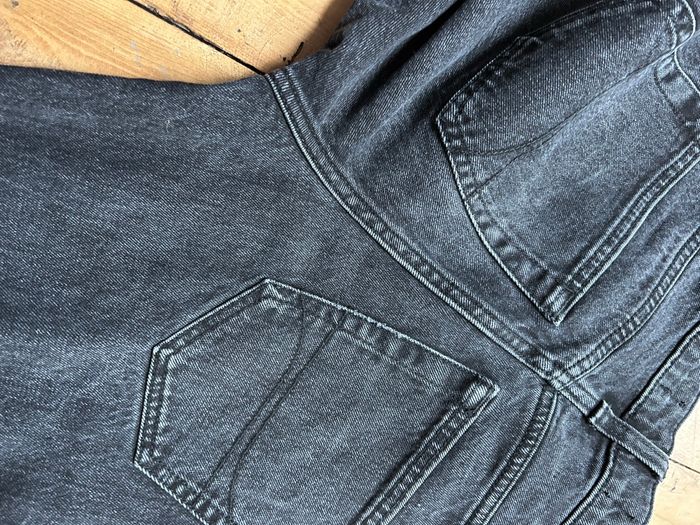 Jeans denim noir slim straight W28 L30 Hollister - photo numéro 10