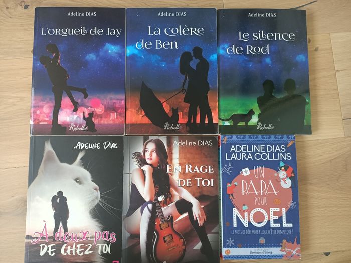 Lot de 6 livres d'Adeline Días - photo numéro 2