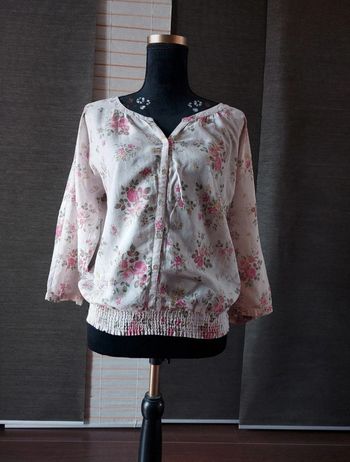 Blouse fleurie