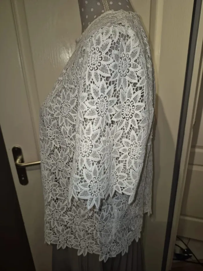 Blouse dentelles Zara - photo numéro 6