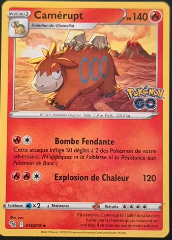 Camérupt Pokémon Go