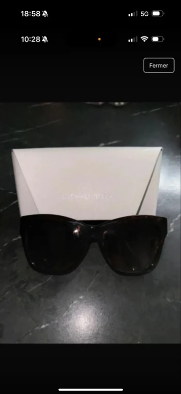 Lunette de soleil michael kors original taille S - photo numéro 4