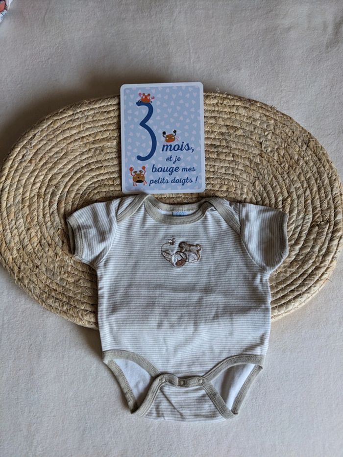Bodys manches courtes - 3 mois - photo numéro 3