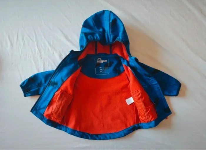 Magnifique veste imperméable doublée polaire dinosaure 12 mois - photo numéro 4