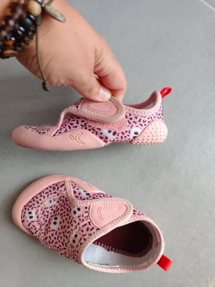 Chausson antidérapant et respirant enfant motif 26 - photo numéro 5