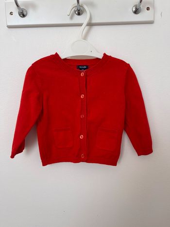 Gilet fin fille 6 mois