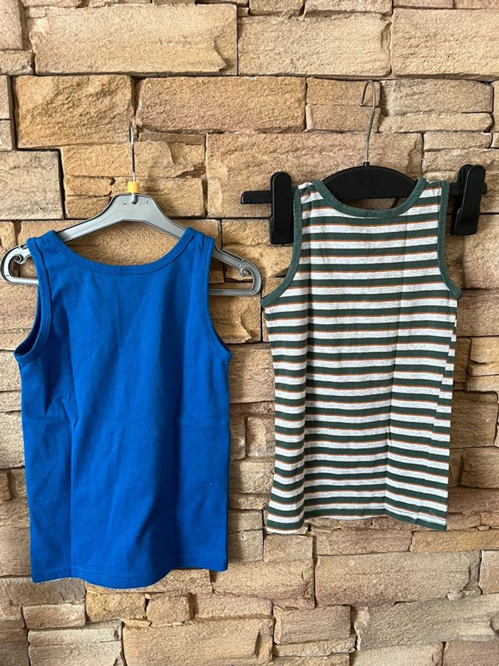 Lot 2 maillots de corps sans manches 3 - photo numéro 4