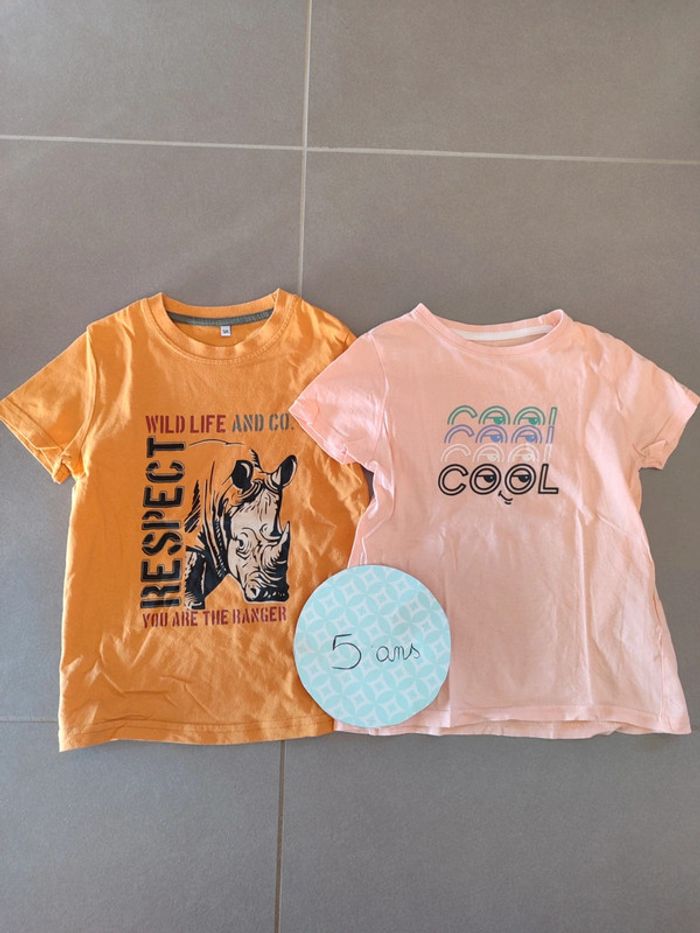 Lot 2 t-shirts - photo numéro 2