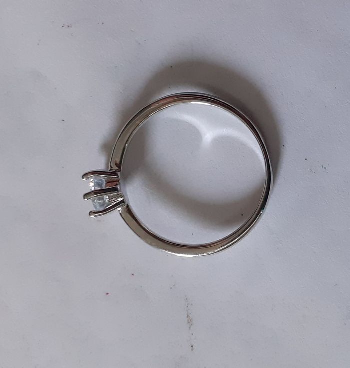 bague en argent sterling et zircon - photo numéro 3