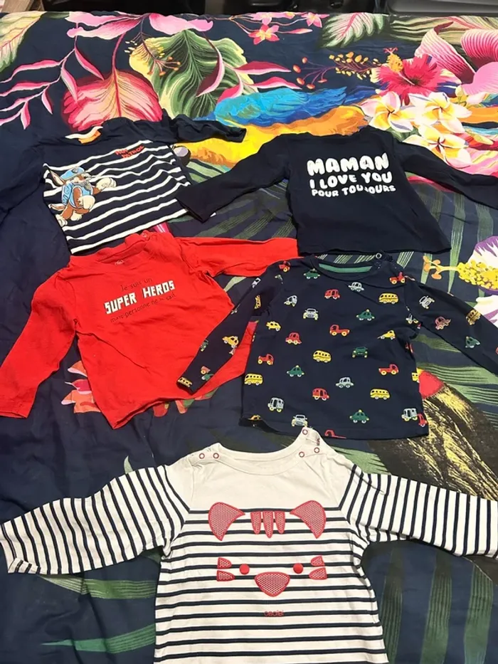 Lot de tee shirt