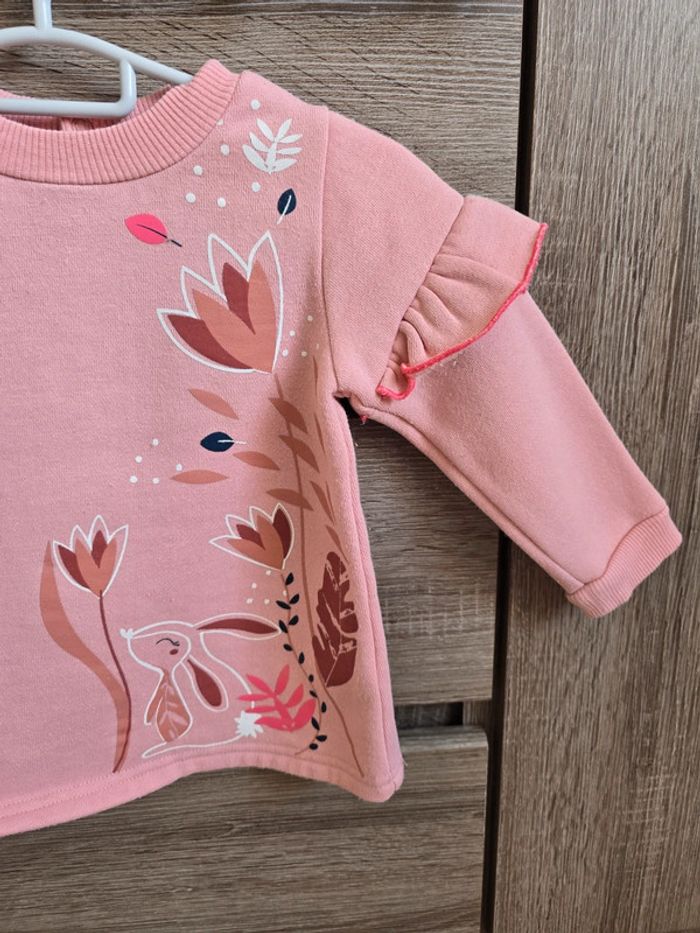 Vêtement Bébé Fille - Pull + Legging - Petit béguin - 12 mois / 80 cm - photo numéro 4