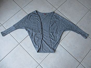 Gilet fin sans boutons gris fille Orchestra - 8 ans