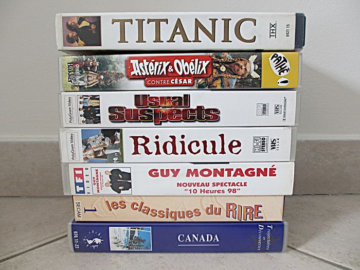 Cassettes vidéo VHS (musique, humour, films) - photo numéro 9