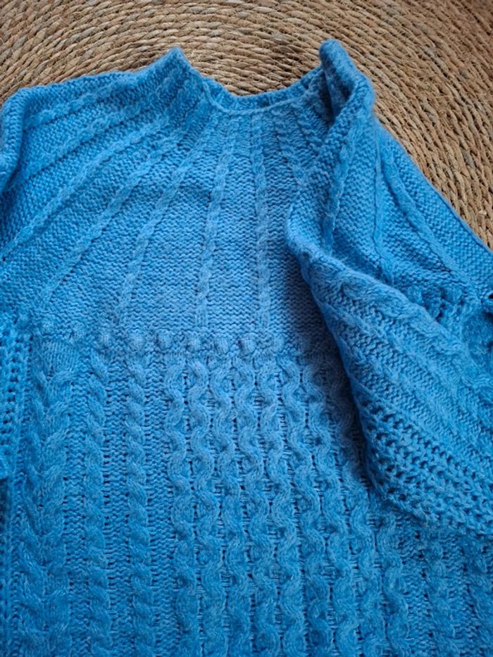 Pull bleu lavande Mango L - photo numéro 7