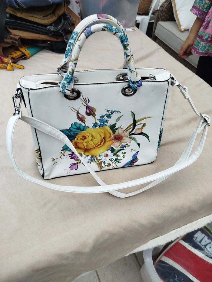 Sac fleuri